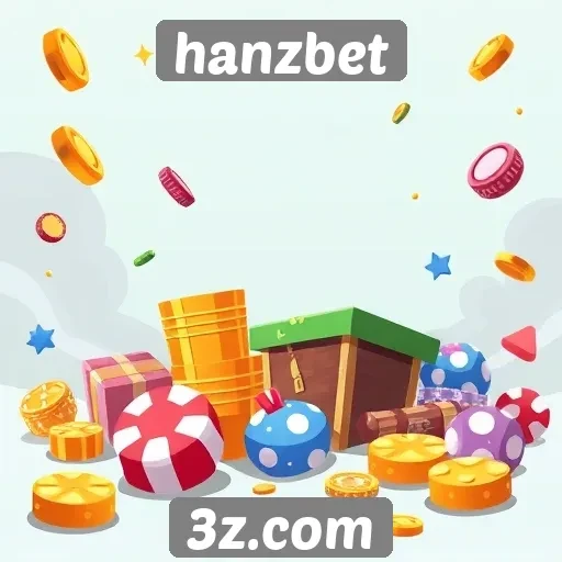 Variedade de jogos disponíveis no Hanzbet